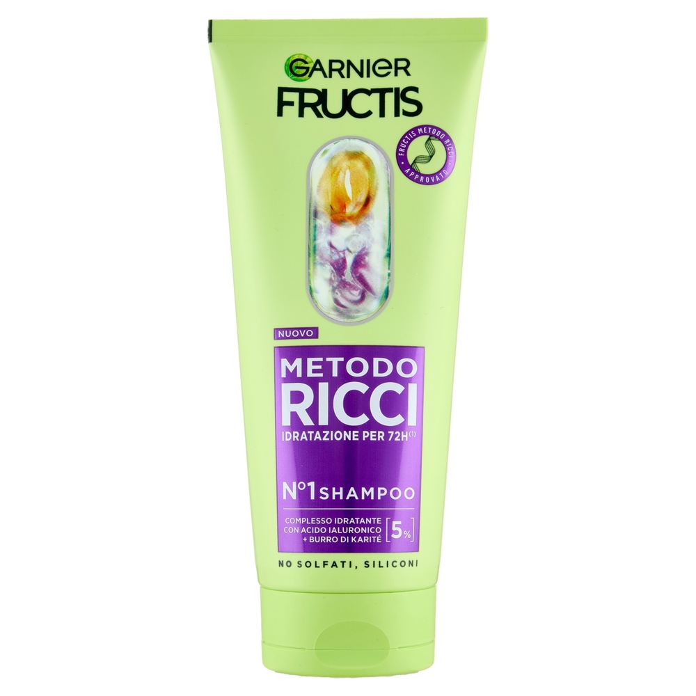Garnier Fructis Metodo Ricci N°1 Shampoo, 200 ml